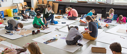 Eindruck vom Archiv der Visionen