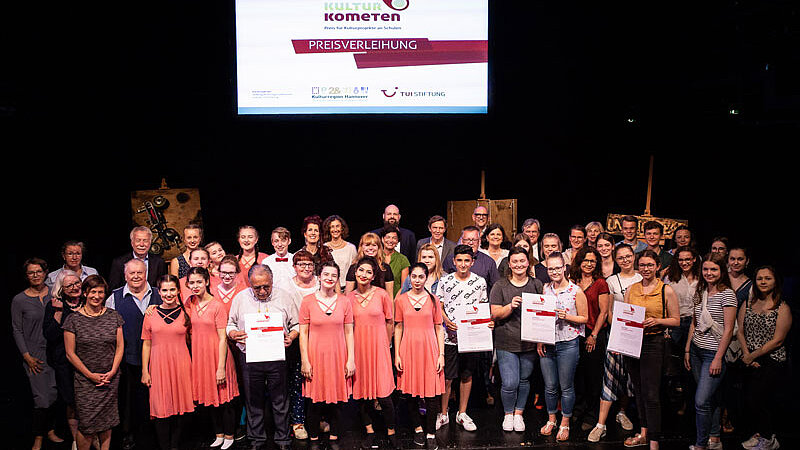 Alle Kulturkometen-Preisträger auf der großen Bühne