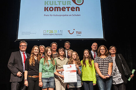 Preisübergabe an das Schulzentrum Mellendorf und die Kunstschule Wedemark